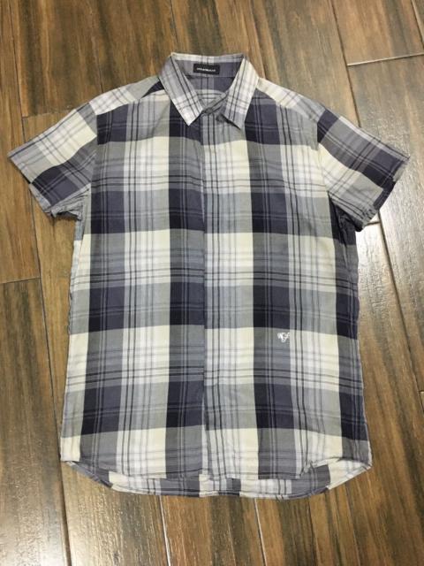 Other Designers Kris Van Assche - KRISVANASSCHE GREY CHECK SHIRT