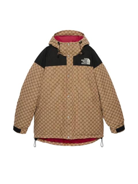 GUCCI Gucci x The North Face Down Jacket 'Beige/Ebony/Black'