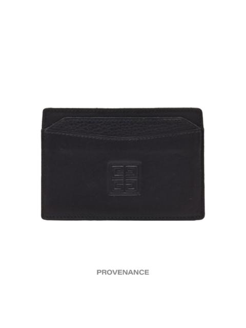 Givenchy Givenchy Logo Gentleman Card Holder - Black Leather