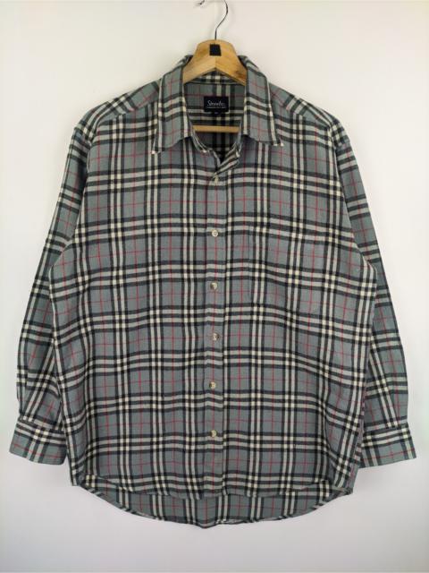 Other Designers Japanese Brand - Steals🔥Flannel Checkered Burberry Style