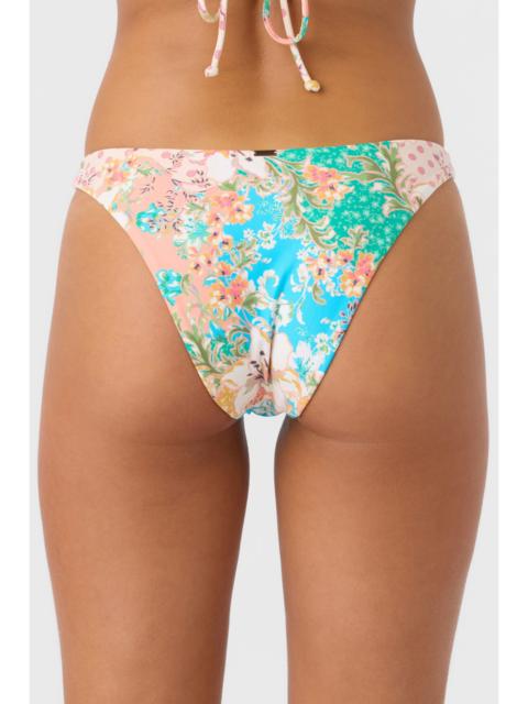 O'Neill Lua Floral Flamenco Cheeky Bottoms