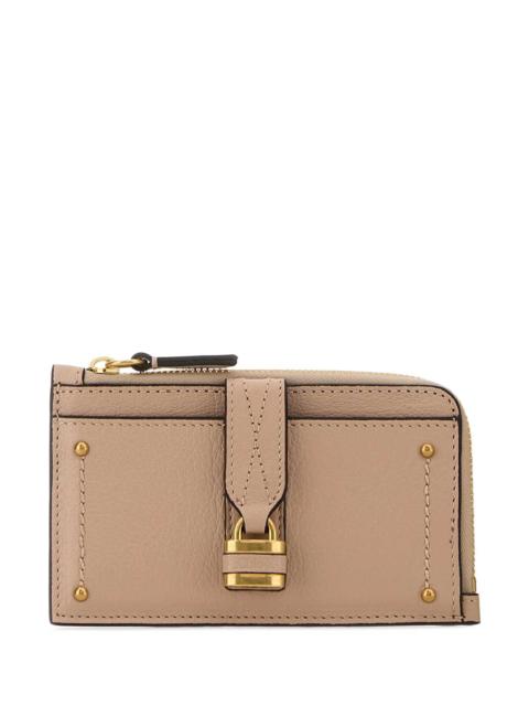 Chloé Chloe Women Powder Pink Leather Small Paddington Coin Purse