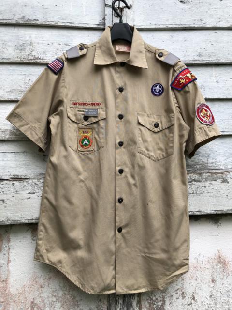 VINTAGE OFFICIAL AMERICAN SCOUTS DISTRICT EXECUTIVE SHIRT