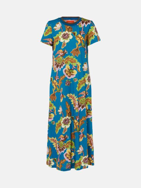 La DoubleJ Printed cotton maxi dress