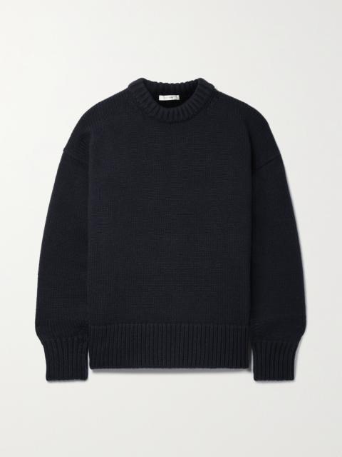 The Row Essentials Ophelia Wool And Cashmere-blend Sweater