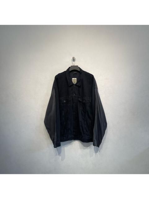 BALENCIAGA Balenciaga 24 Fall Tape Logo Patchwork Jacket