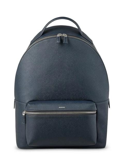 Sandro Leather Backpack