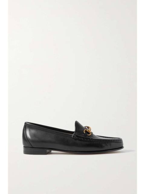 Frame horsebit-detailed leather loafers
