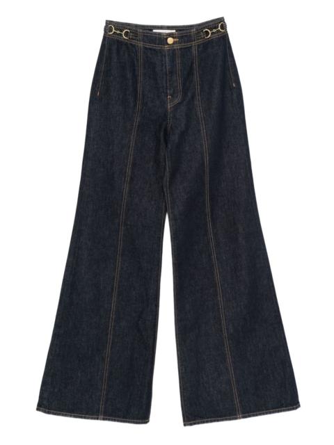 ULLA JOHNSON trimmed jeans