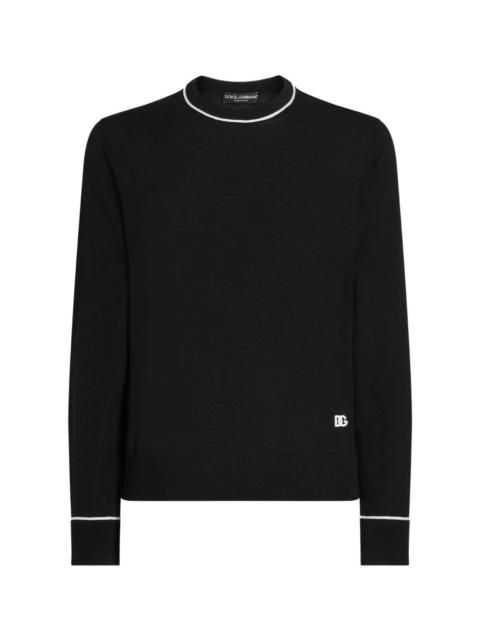 Dolce & Gabbana Wool sweater with logo