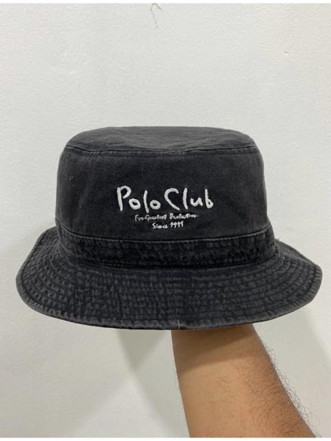 Other Designers Other - VTG Polo Club Logo Bucket Hat