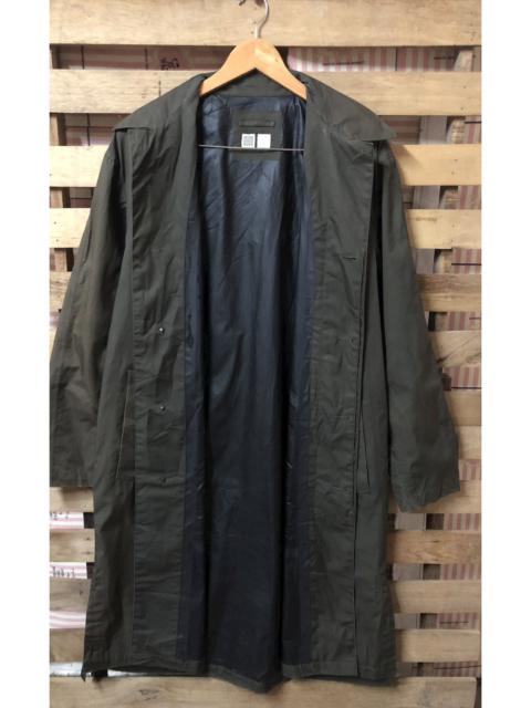 Other Designers Uniqlo U Single Breasted Waxed Trench Coat