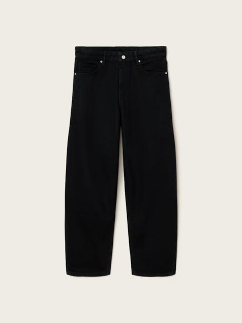 ALLSAINTS CURVE BARREL LEG DENIM JEANS