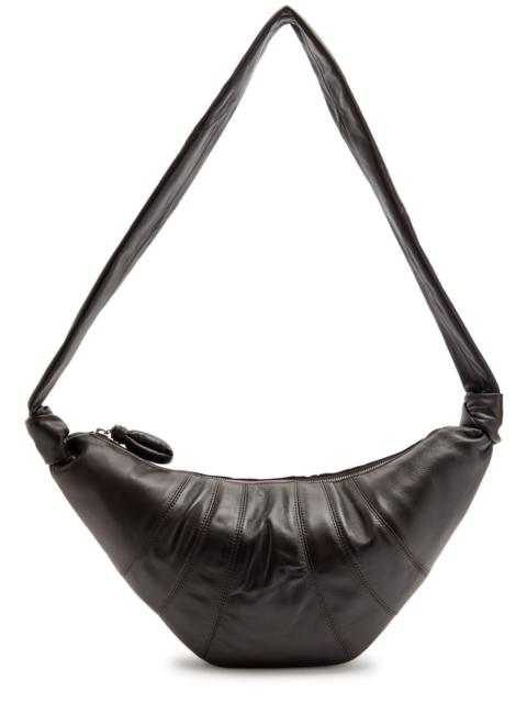 Lemaire Lemaire Medium Croissant Leather Shoulder bag