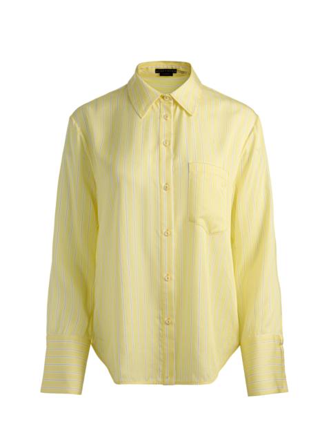 Alice + Olivia FINELY OVERSIZED BUTTON DOWN