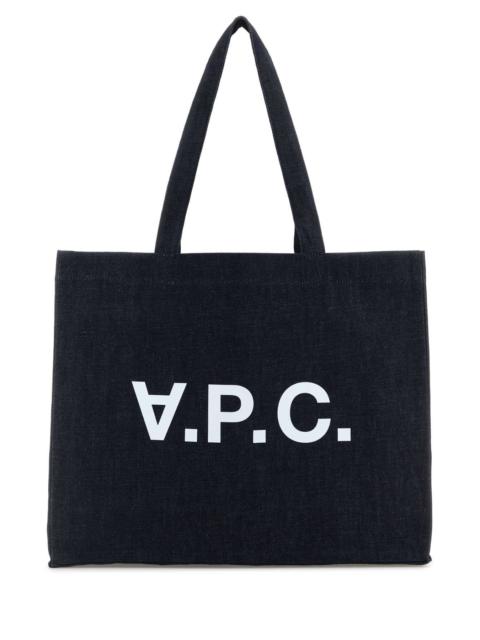 A.P.C. A.P.C. Men Denim Daniela Shopping Bag