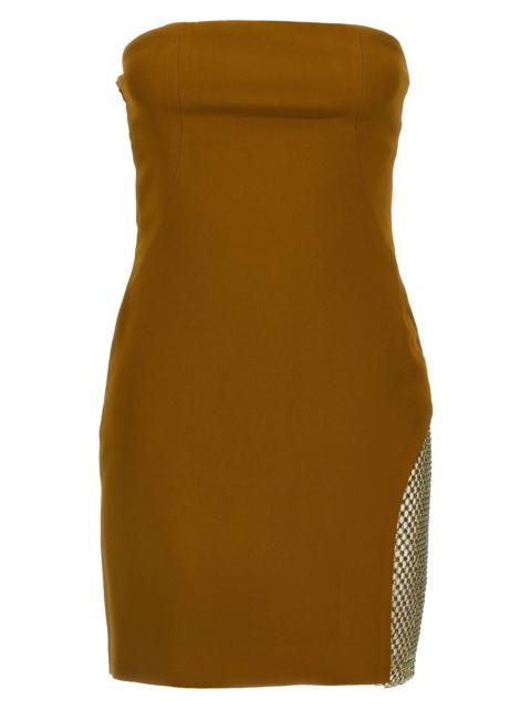 THE ATTICO Sequin insert dress