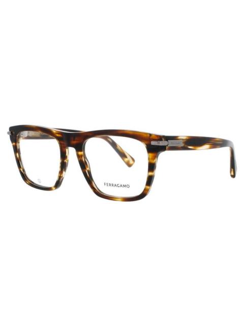 FERRAGAMO Salvatore Ferragamo Demo Square Men's Eyeglasses SF3015 216 53