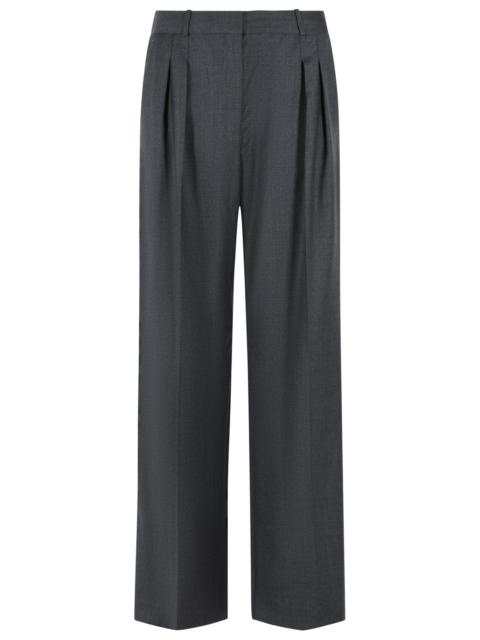 Loulou de Saison Loulou De Saison SBIRU Lds Grey Virgin Wool Trousers