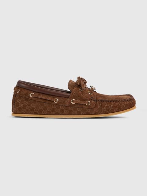 GUCCI Gucci Interlocking G Boat Shoes