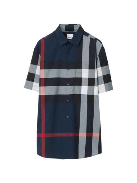 Burberry Burberry Blue Shirts Men