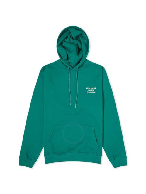 Drôle de Monsieur Drole De Monsieur Men's Green Le Slogan Hoodie