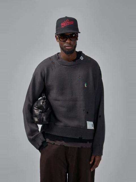 Maison MIHARAYASUHIRO Layered Knit Pullover in Black