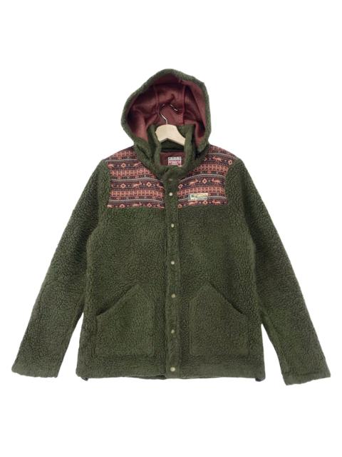 Other Designers Vintage - Titicaca Deep Pile Fleece Hoodie Jacket