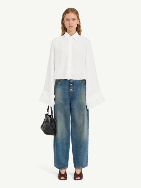 MM6 Maison Margiela Jacquard convertible shirt