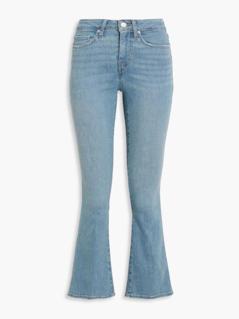 FRAME Le Crop Mini Boot mid-rise bootcut jeans