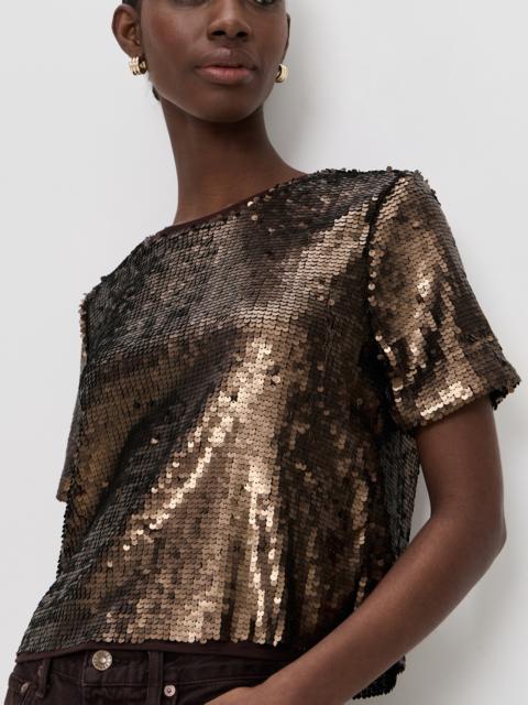 rag & bone Lucy Sequin Tee