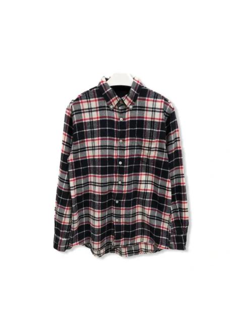 Other Designers Japanese Brand Clothes Linch Plaid Tartan Flannel Shirt 👕