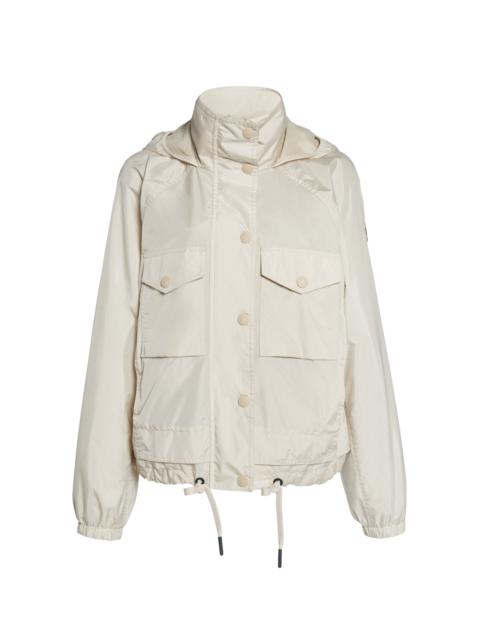 Moncler Grenoble Nor Tech-Nylon Jacket ivory