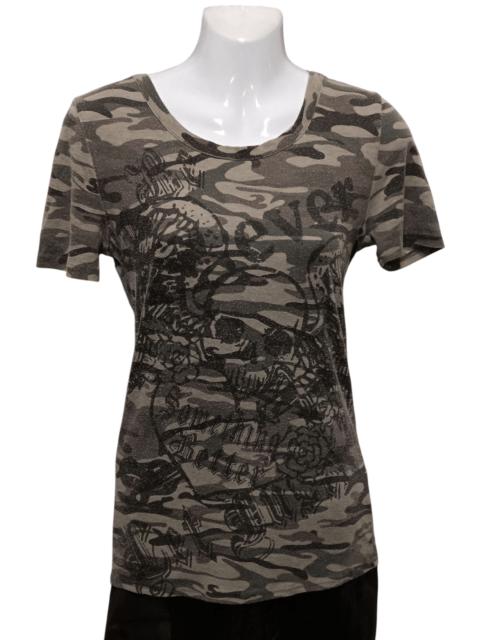 Other Designers Japanese Brand - MKR POEM PUNK CAMOUFLAGE SKULLS LONG SLEEVE