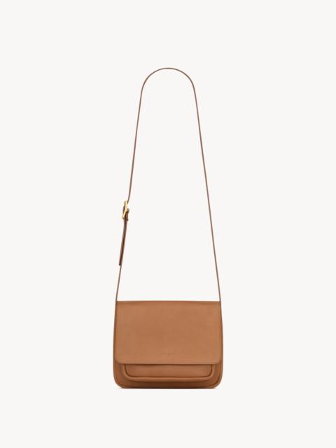 SAINT LAURENT SAINT LAURENT SMALL SATCHEL IN LEATHER