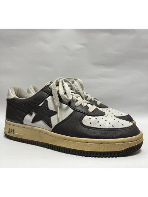 A BATHING APE® Bape - OG Bape Sta White/Brown