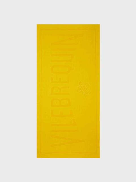 Vilebrequin SOLID ORGANIC COTTON BEACH TOWEL