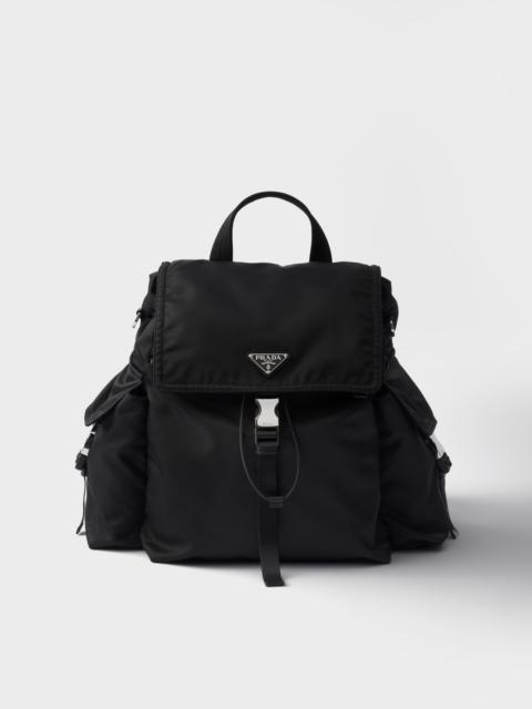 Prada Prada Explore Re-Nylon and leather backpack