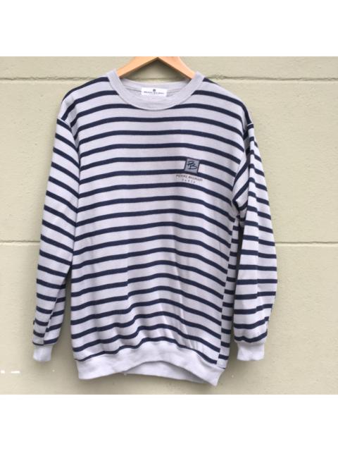 Other Designers Other - Pierre Balmain Stripes Crewneck