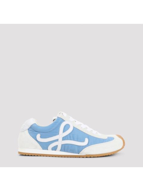 Loewe LOEWE Ballet Runner 2.0 Blue Leather Sneakers New & Authenti