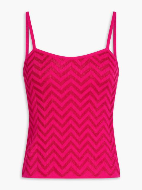 Missoni Crochet-knit cotton-blend top