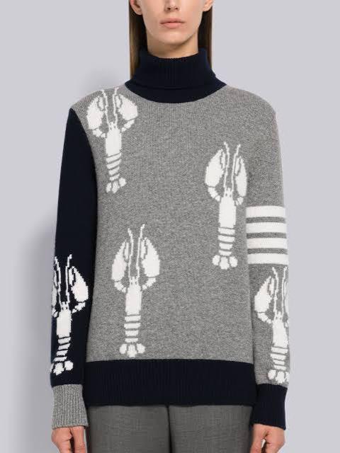 Thom Browne Lobster wool turtleneck Sweater