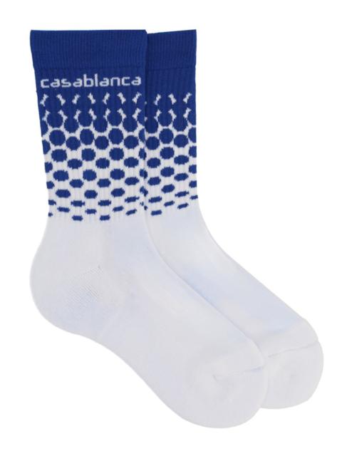 CASABLANCA COTTON SOCKS WITH LOGO