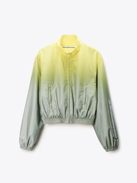 Alexander Wang Reflective Shrunken Track Jacket