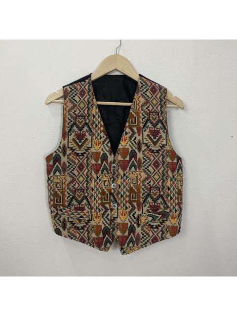 Other Designers Art - Vintage Unbranded Art Navajo Style Vest