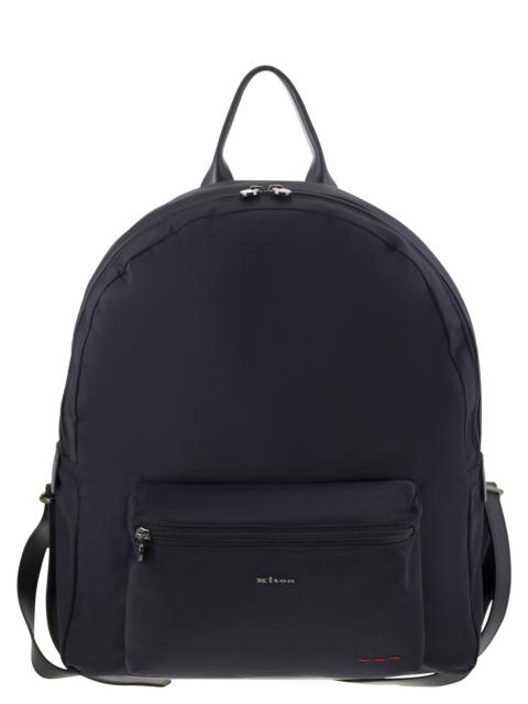 Other Designers KITON - Kiton Men Technical Fabric Backpack With Logo
