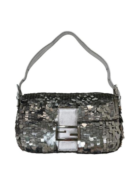 FENDI FENDI Vintage Metallic Sequin Baguette Bag