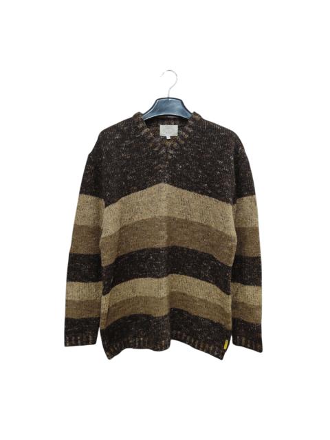 EMPORIO ARMANI Vintage 90s Emperio Armani V-neck Knitted Wool Sweater