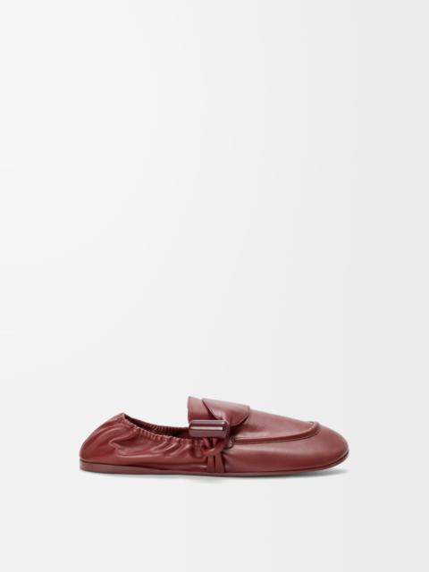 Loewe Toggle loafer in shiny smooth calfskin