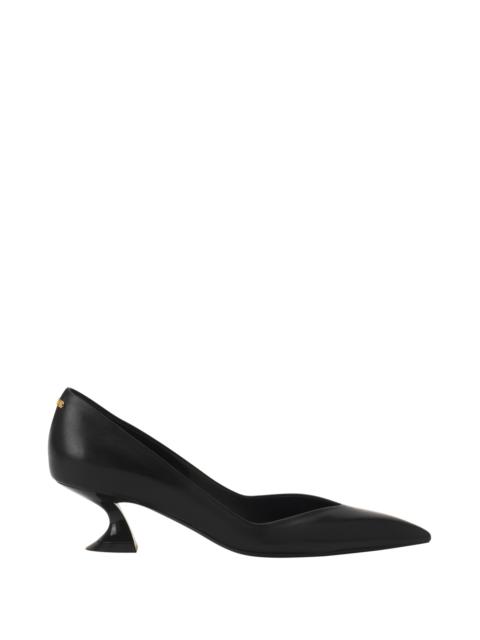 Lanvin Lanvin Midnight Step Pump In Leather in Black at Nordstrom